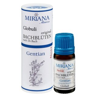 Miriana Pet 12 Gentian Globuli 10 g