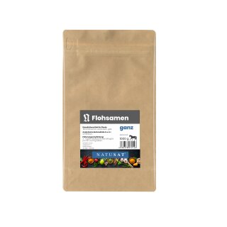 Natusat Flohsamen ganz 1 kg