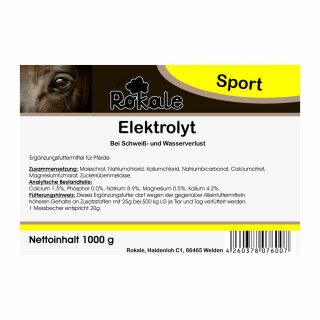 Rokale Elektrolyt Pellets 1 kg